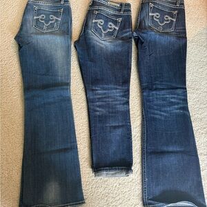 Express Jeans (lot of 3) Stylish Blue Women's Jeans